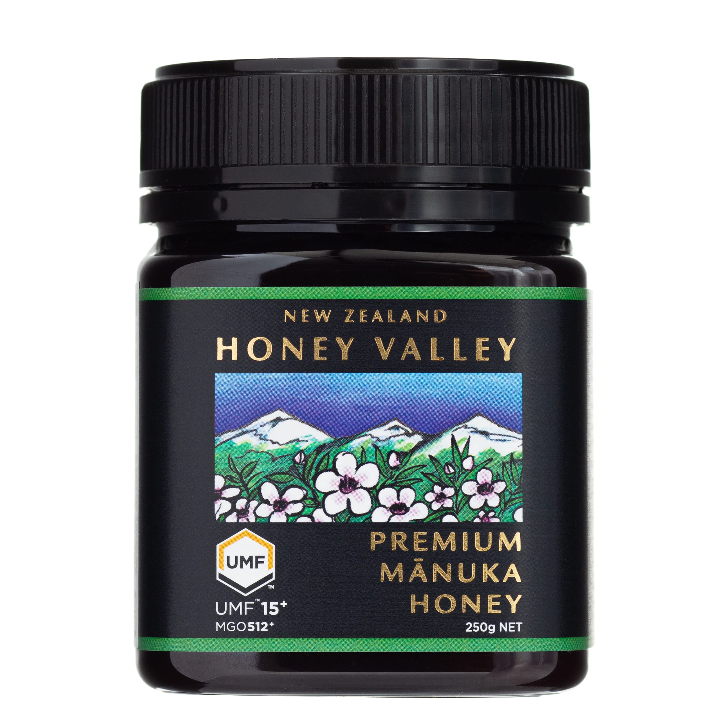 アクティブマヌカハニー　UMF15+　250g ハニーバレー（100% Pure New Zealand Honey）マヌカ蜂蜜