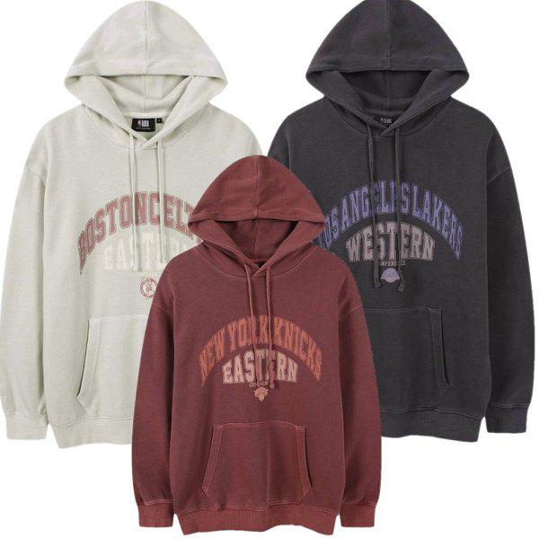 ピグメントレタリングフードTシャツ/N261TH121P