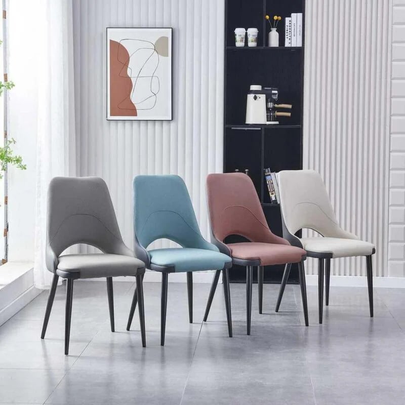 ダイニング チェア ラグジュアリー 2脚セット 北欧 おしゃれ かわいい インテリア シンプル モダン リビングチェア 食卓 椅子 ピンク