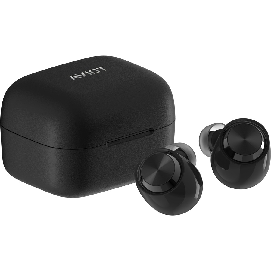 AVIOT TE-A1-BK ノイズキャンセリング機能搭載　完全ワイヤレス　Bluetoothイヤホン(ブラック) TEA1BK