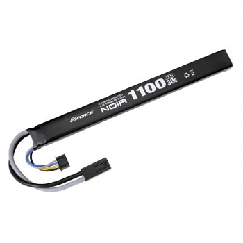 G-FORCE ジーフォース Noir LiPo 11.1V 1100mAh AK対応型 ロングタイプ GFG909