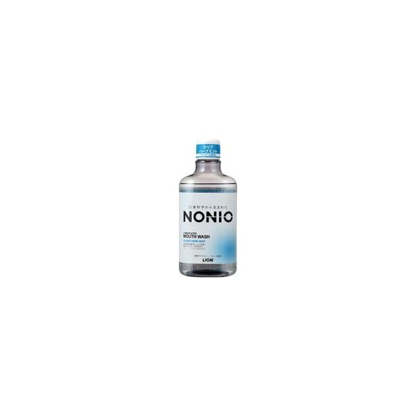12個セット/NONIO(ノニオ) マウスウォッシュ クリアハーブミント 600ml[ライオン] (1ケース)