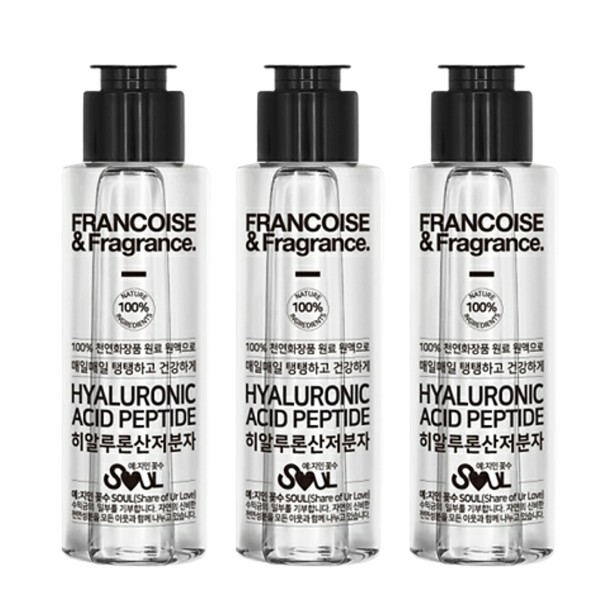 ヒアルロン酸 1%原液 低分子 100ml 3本 親指王水分タンク ヒアルロン酸 低分子 100ml 1+1+1
