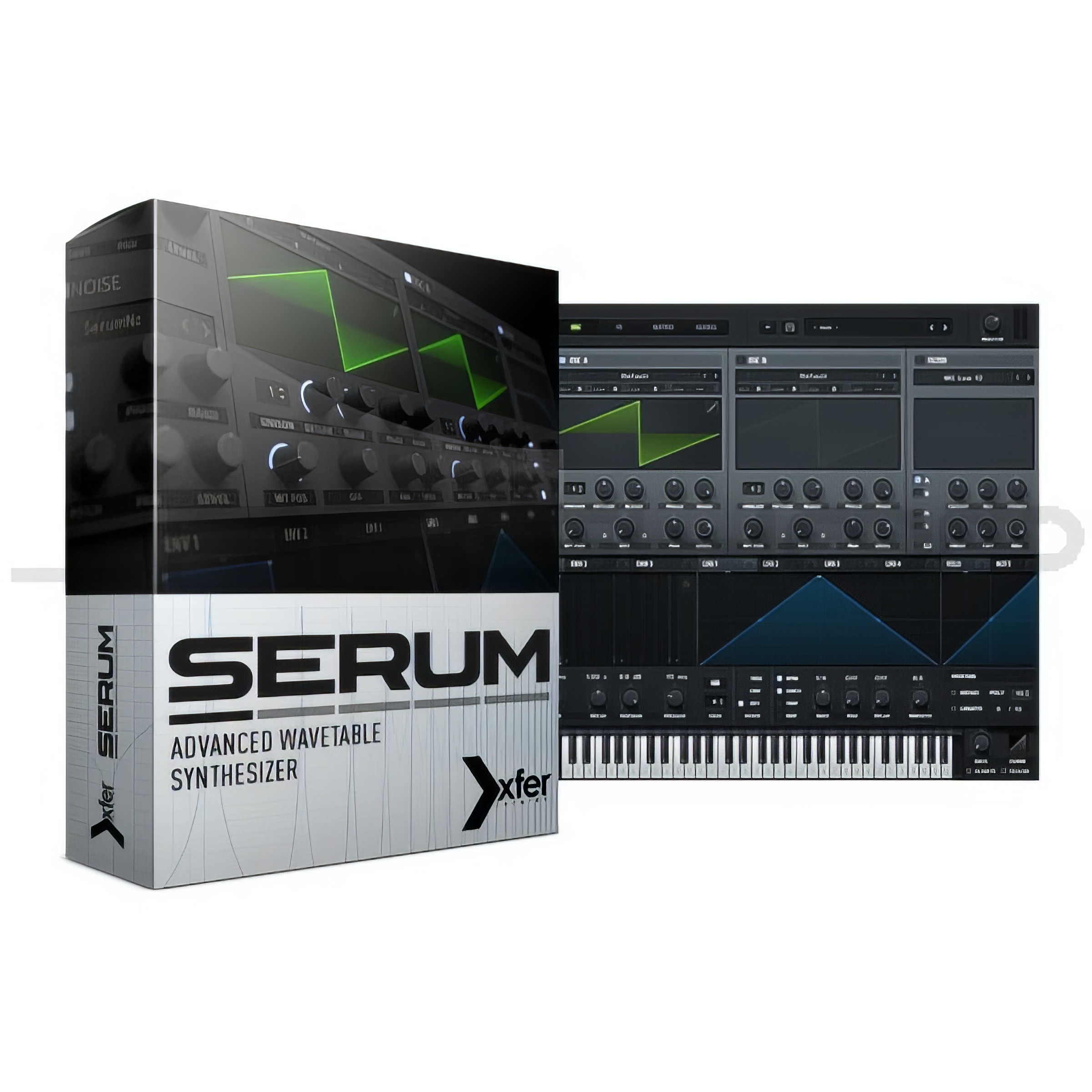 Xfer Serum血清シンセサイザ電子楽電音プラグイン送達拡張プリセットWin/Mac