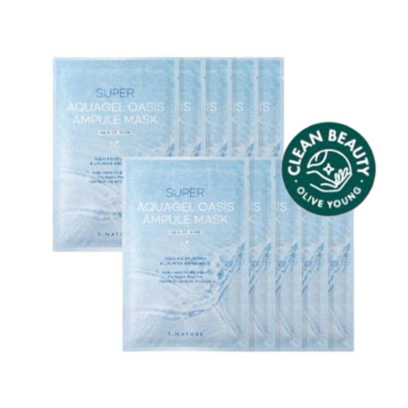 スーパーアクアゲル オアシス アンプル マスク 10枚