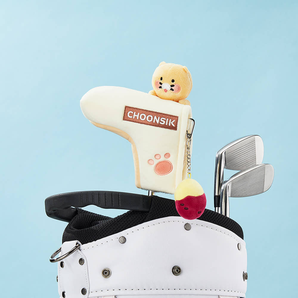 [カカオフレンズ ゴルフ] パターカバー ブレード ソフト チュンシク / 카카오프렌즈 골프 퍼터 커버 블레이드 소프트 춘식이 / 公式グッズ おしゃれ 4,889円