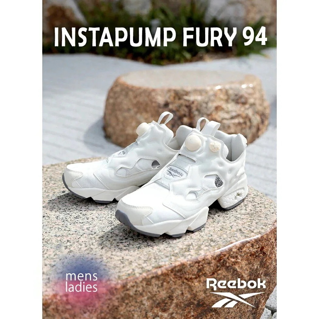 Reebok リーボック インスタ ポンプフューリー スニーカー INSTAPUMP FURY 94 BEIGE ( 白 ベージュ 国内正規品 メンズ レディース 100211660 )
