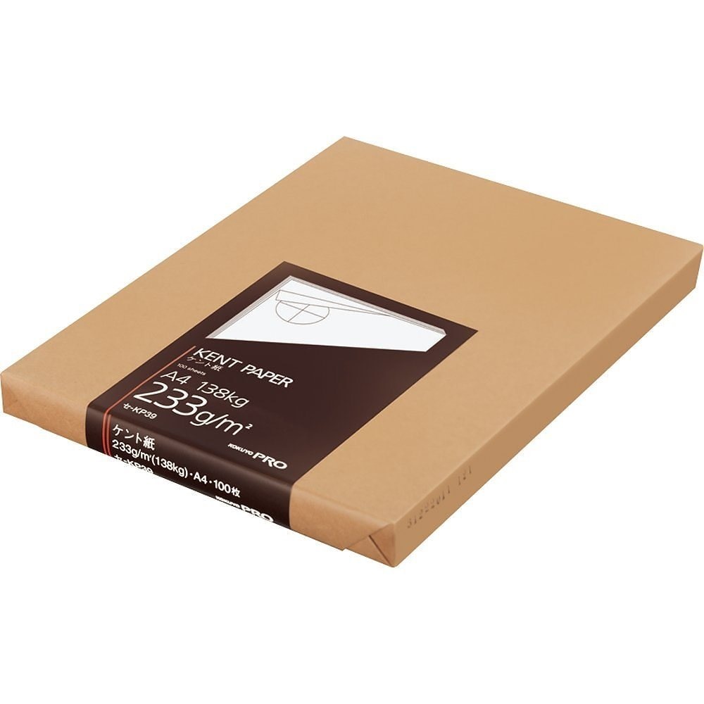 （まとめ買い）ケント紙 A4 100枚 233g セ-KP39 [x3]