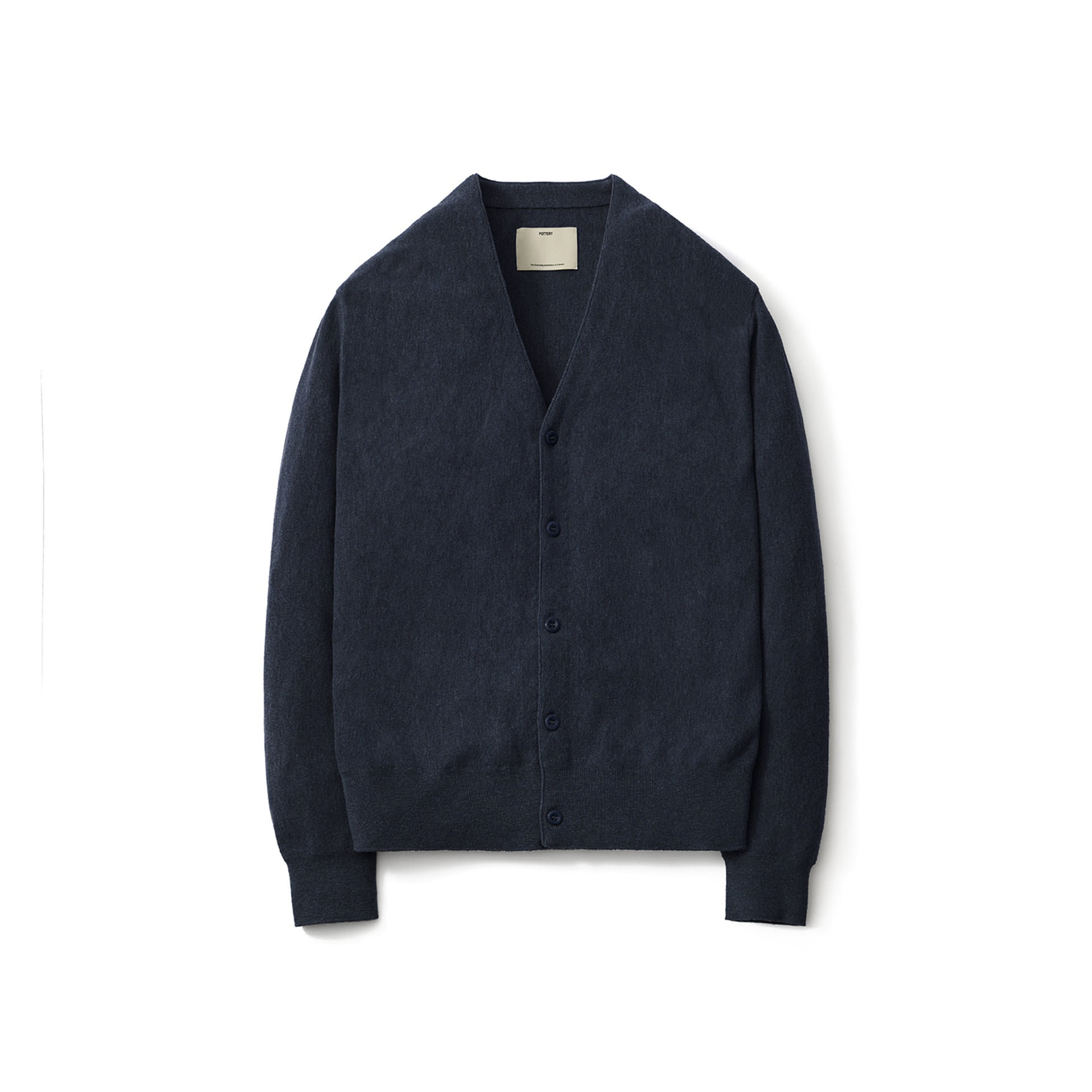 【POTTERY】 REVERSE WEAVE COMFORT CARDIGAN : NAVY 27,225円