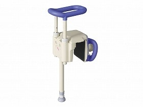 アロン化成 ユニットバス対応浴槽手すりUST-130UB ブルー 536631
