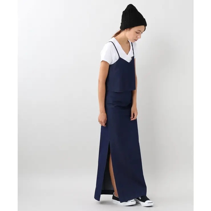 JOURNAL STANDARD relume シルクコットンデニムキャミ: Female