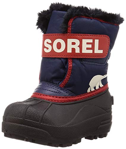 [ソレル] KIDS チルドレンスノーコマンダー NC1960 スノーブーツ キッズ 14cm ネイビー