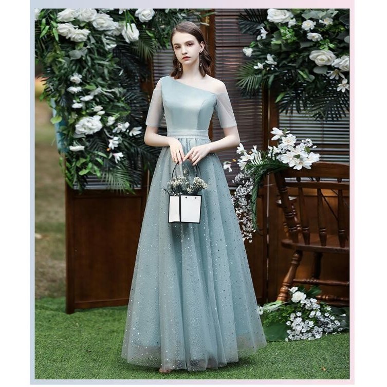 ロング丈ドレス ウエディングドレス 花嫁の介添え ナイトドレス パーティードレス カラードレス おし