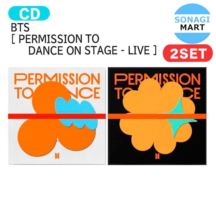国内発送 [当店限定特典付] BTS [ PERMISSION TO DANCE ON STAGE - LIVE ] 2種セット Live Album / 2次予約 5,443円