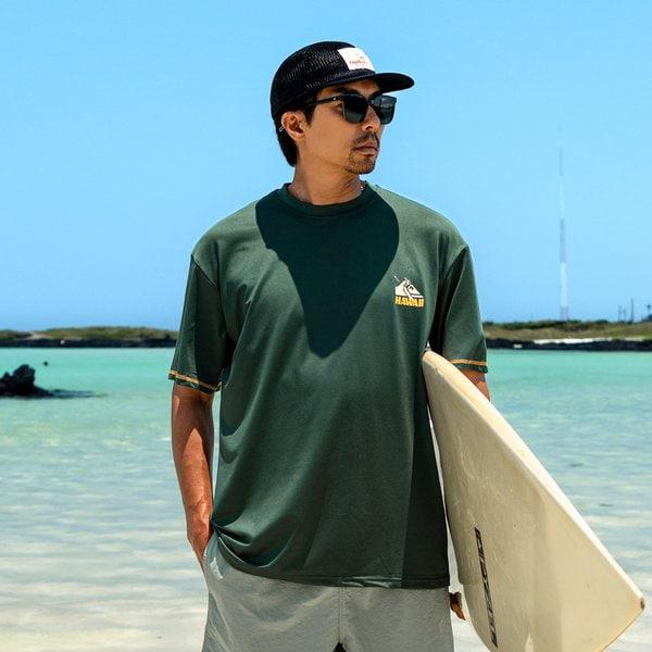 男性半袖ラッシュガード QS1094GMT