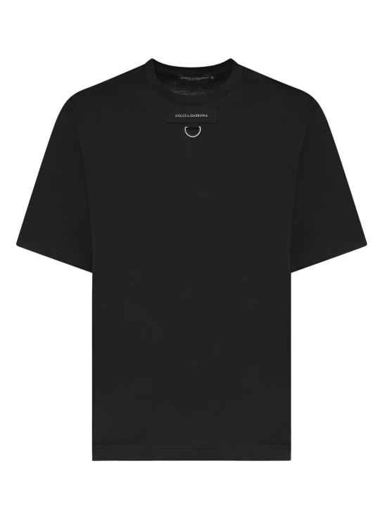 DOLCE & GABBANA Men T-Shirts G8PN9T G7PZHN0000 Black
