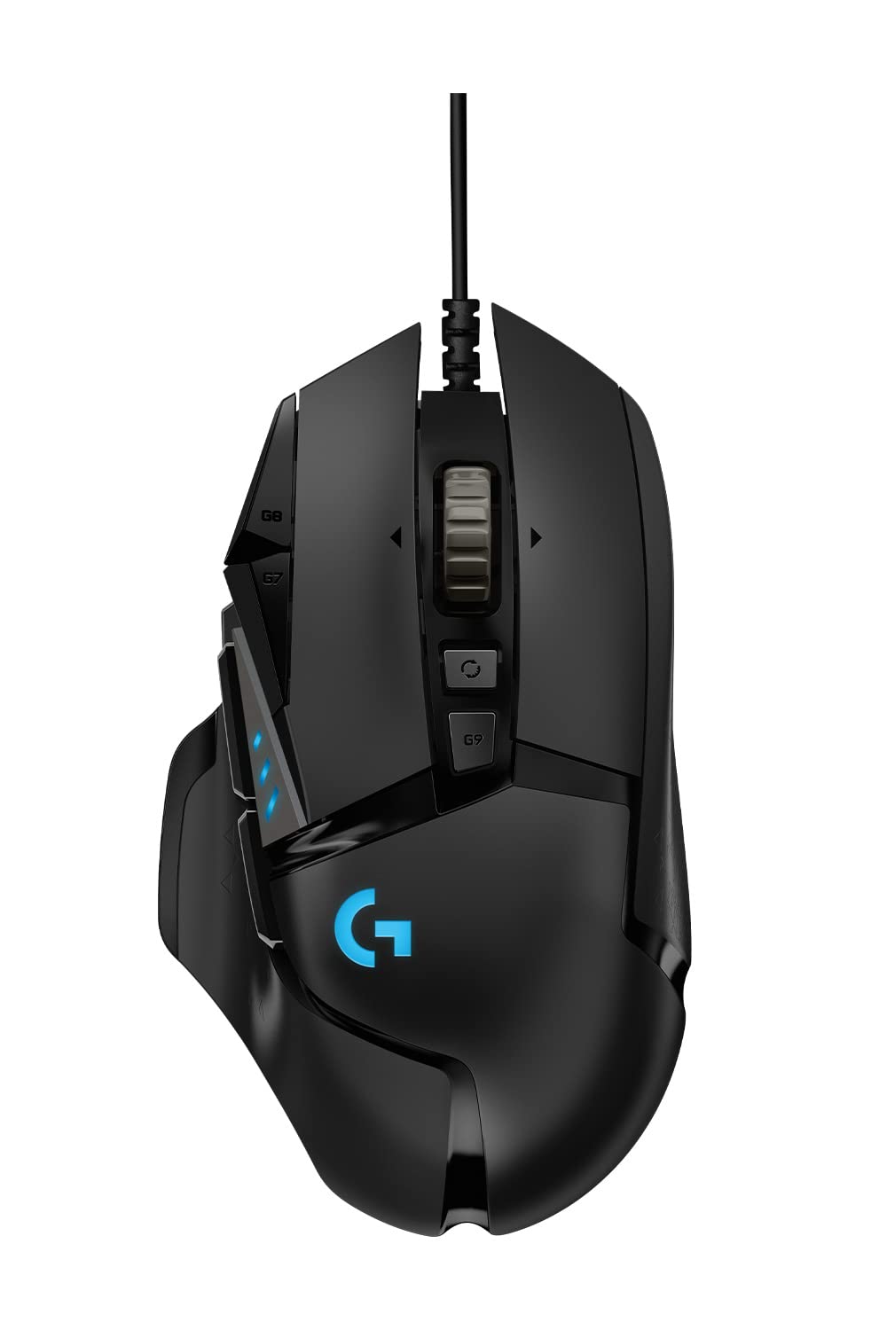 Logicool G ゲーミングマウス G502 有線 USB 接続 マウス HERO 25Kセンサー G502RGBhr LIGHTSYNC RGB 11個プログラムボタン FPS / MMO /