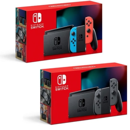 メガ割新パッケージNintendo Switch HAD-S-KABAH ネオンブルーネオンレッドHAD-S-KAAAHグレー新品