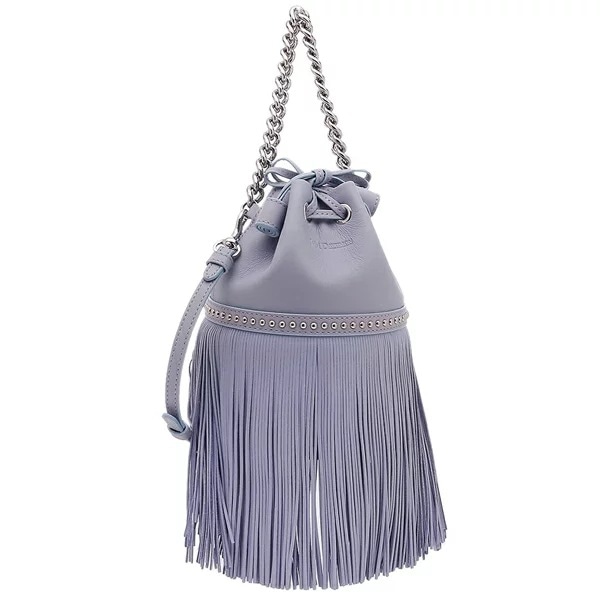 ハンドバッグ ショルダーバッグ ミニフリンジカーニバル 2WAY ブルー レディース LMNC1XX SCNP 310S