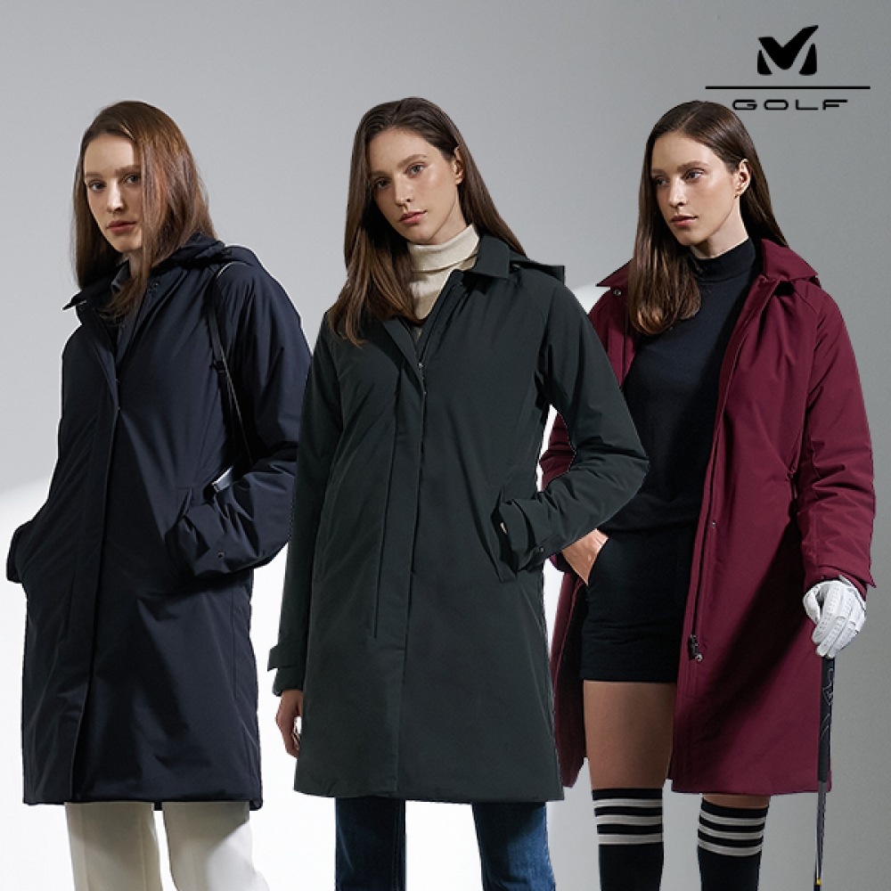 [ミーレゴルフ] 女性用ウェアラブルパッド入りマックコート3色チョイス1 9,463円