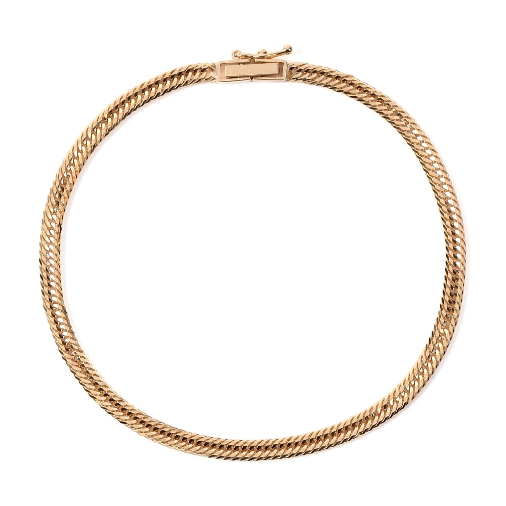 18金 喜平ブレスレット 12面 トリプル 5g 18cm メンズ レディース チェーン 18k キヘイ kihei ゴールド アクセサリー 新品