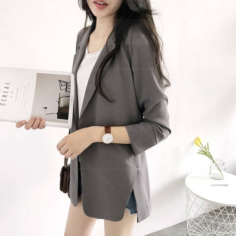 テーラードジャケット アウター レディース 長袖 春 秋 無地 5色展開 襟付き 前開き イベント 休日 お出かけ コーデ 普段使い OL 通勤 着回し ファッション エレガント おしゃれ オフィスカ