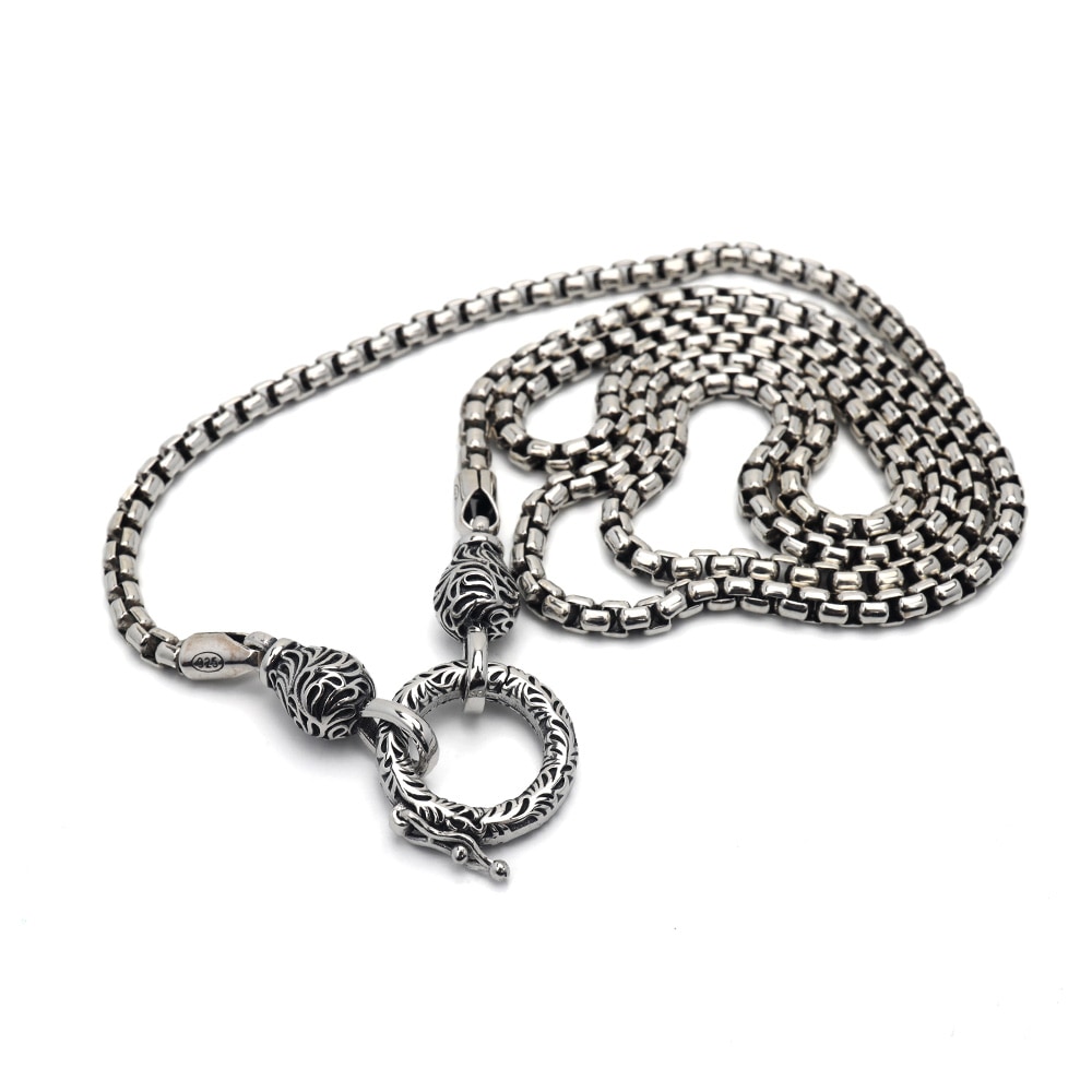 S925 ベネチアンチェーンネックレス [cs056-45cm]ネックレス