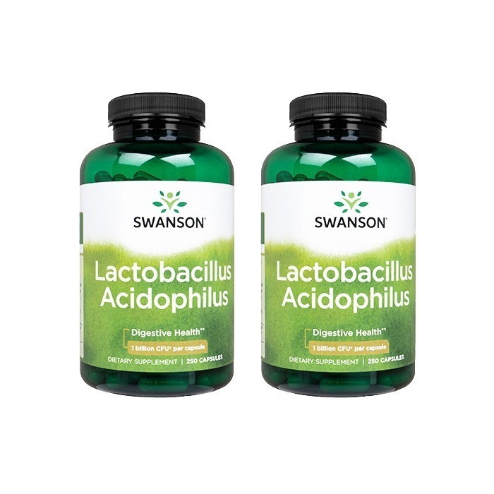 ラクトバチルスアシドフィルス Swanson　250錠 2本セット 5,202円