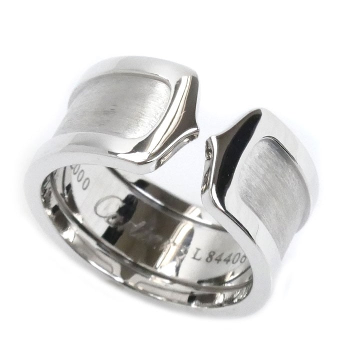 CARTIER カルティエ K18WG ホワイトゴールド 2C リング リング・指輪 16号 56 13g レディース 中古 109,000円