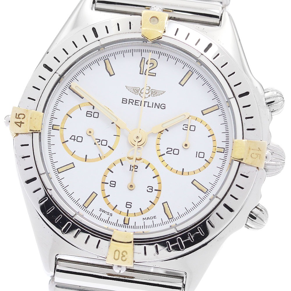 ブライトリング BREITLING B11045 カリスト レマニア クロノグラフ 手巻き メンズ _901034【中古】