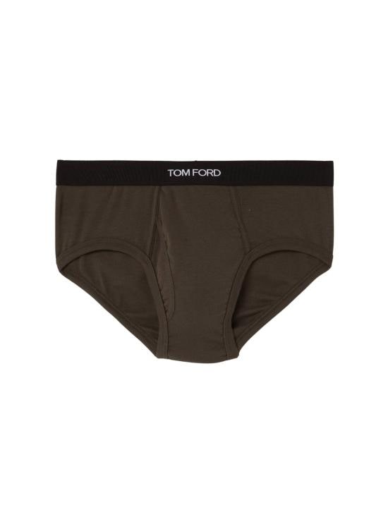TOMFORD Men Underwear T4LC11040 098 302 MILITARY GREEN
