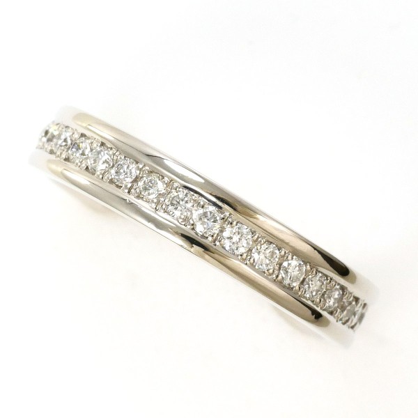 PT900 プラチナ リング 指輪 10.5号 ダイヤ 0.24 ジュエリー 中古