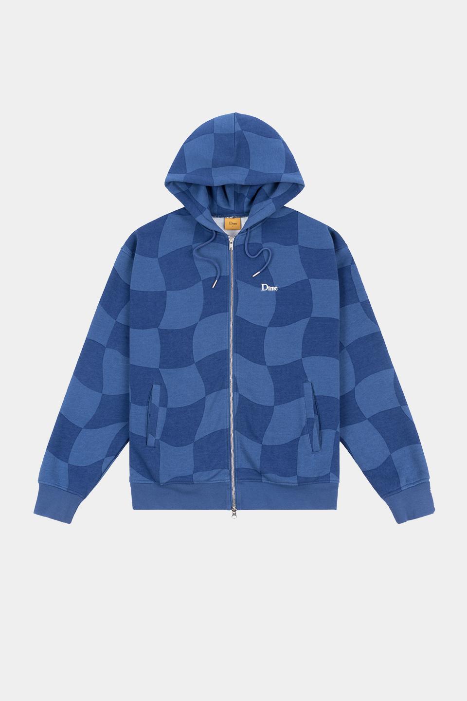 【DIME】 CLASSIC CHECKMATE ZIP HOODIE : NAVY