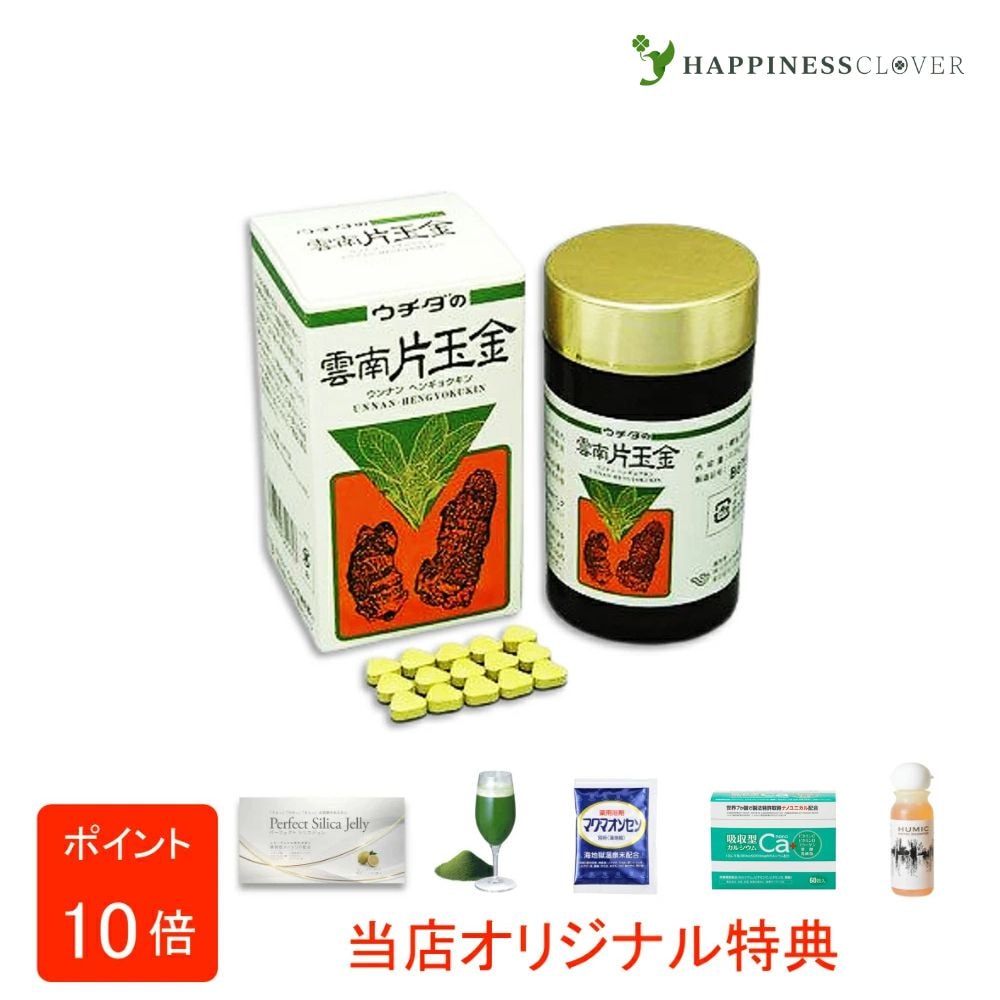 【選べるおまけ付き】ウチダの雲南片玉金 120g うんなんへんぎょくきん ウチダ和漢薬