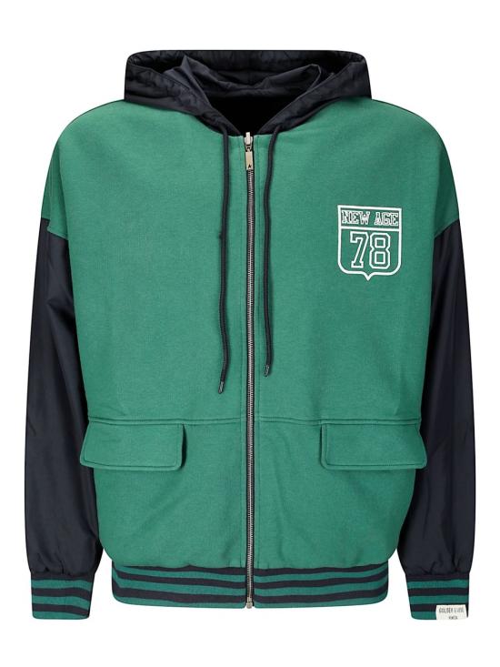 GOLDEN GOOSE Men Hoodies GUP02181 P00186635912 Green