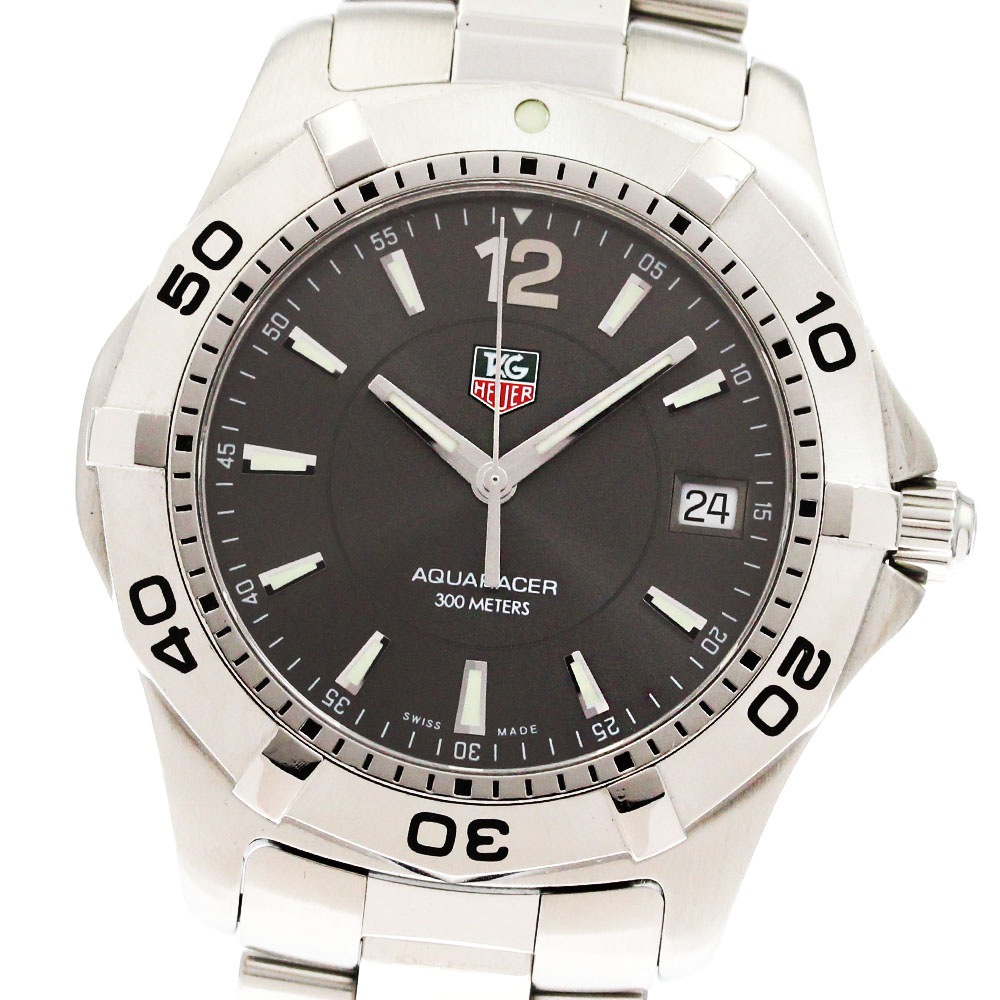 【美品 OH済み】タグホイヤー WAF111E アクアレーサー デイト タグホイヤー TAG HEUER WAF111E アクアレーサー デイト