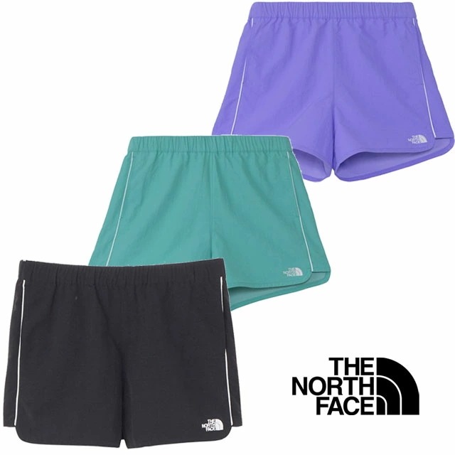 ザ・ノース・フェイス ボトムス レディース NBW42432 パイピングウォーターショーツ ショートパンツ ジョギング アウトドア 海水浴 水遊び 磯遊び 撥水加工 速乾 短パン ショーパン お揃い