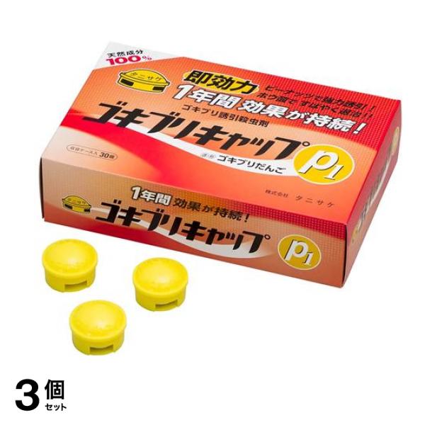 タニサケ ゴキブリキャップP1 誘引殺虫剤 10g× 30個入 3個セット