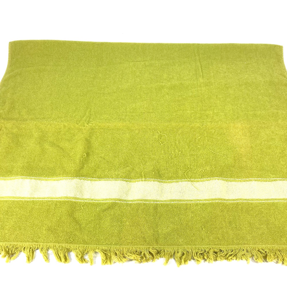 タオル ヨッティング バスタオル インテリア ひざかけ ブランケット ビーチタオル コットン グリーン