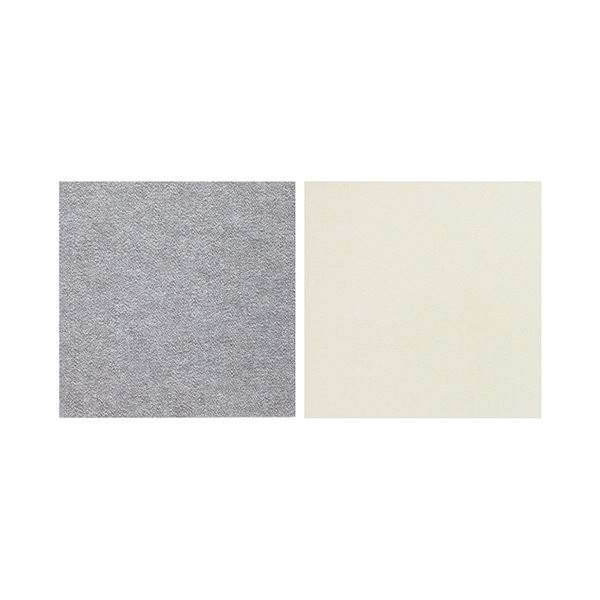 サンコーおくだけ吸着 バリアフリータイルマット 2色組 グレー／アイボリー KH-21 1パック（8枚）