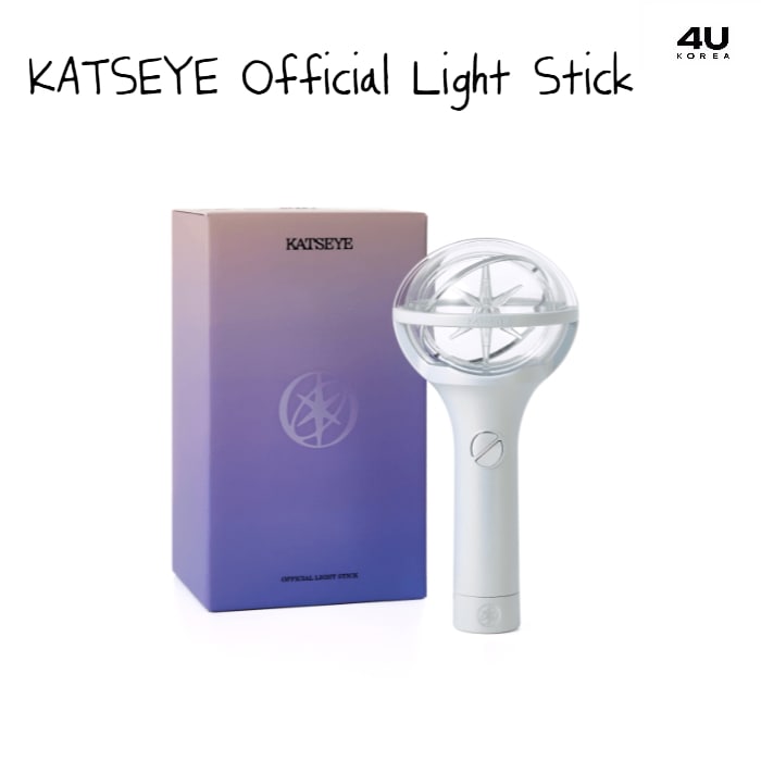 「KATSEYE 公式ペンライト OFFICIAL LIGHT STICK応援棒・フォトカード付き韓国直送 K-POP 応援グッズ」