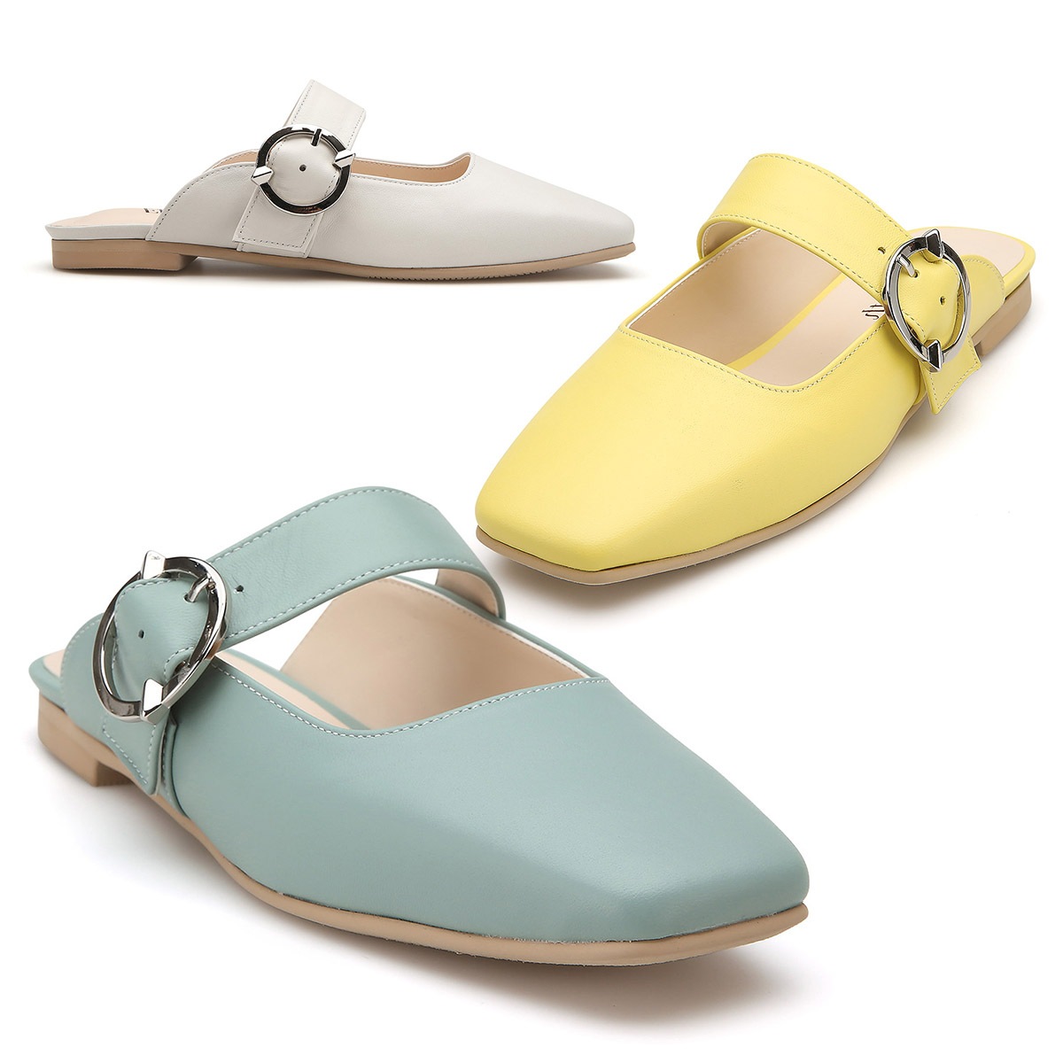 エリザベート スクエア ローファー EL21101