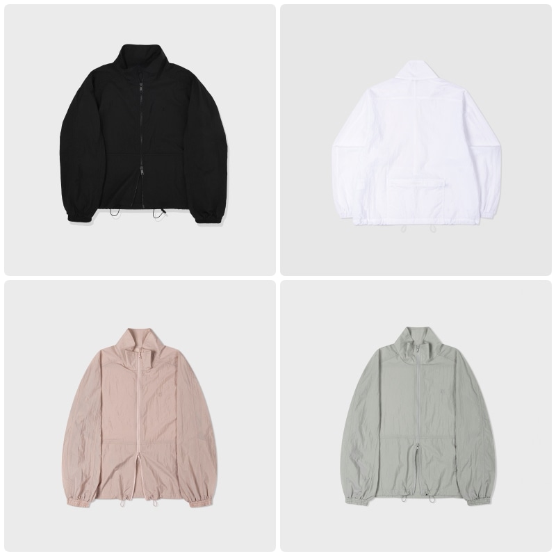 【LOW CLASSIC】 Lc BACK POCKET NYLON JACKET : 4COLORS