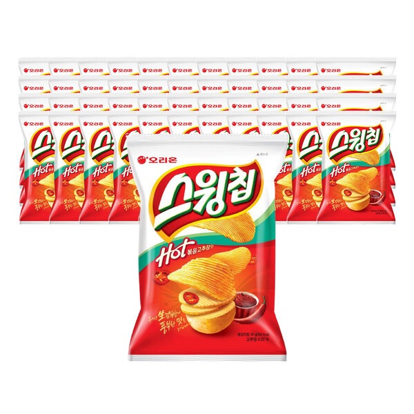 オリオン スイングチップ 炒めコチュジャン味 60g 48個