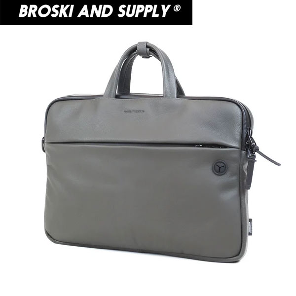 BROSKI AND SUPPLY ブロスキーアンドサプライ BBOM-810-CHARCOAL JIG トートバッグ