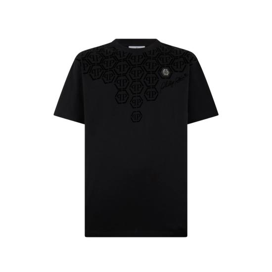 PHILIPP PLEIN Men Tops MTK8682 PJY002N 02 BLACK