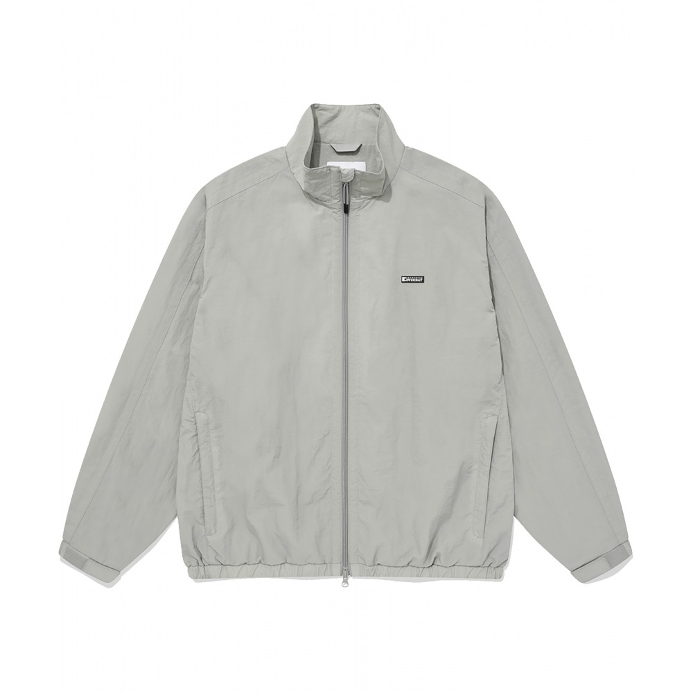 COVERNAT ビッグロゴトラックジャケットライトグレー