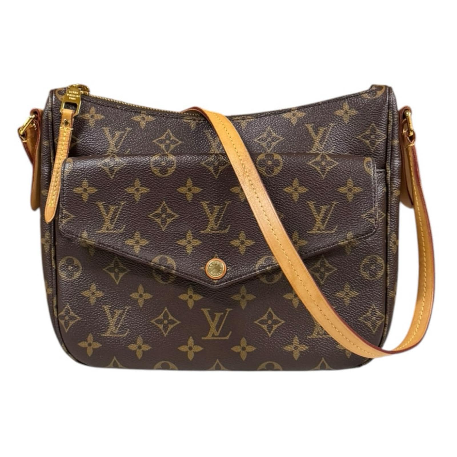 ルイヴィトン マビヨン モノグラム ショルダーバッグ モノグラムキャンバス M41679 ブラウン LOUIS VUITTON 中古