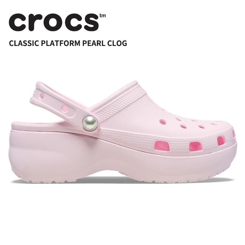 サンダル レディース クラシック プラットフォーム パール クロッグ シューズ サボ アウトドア 厚底 211231