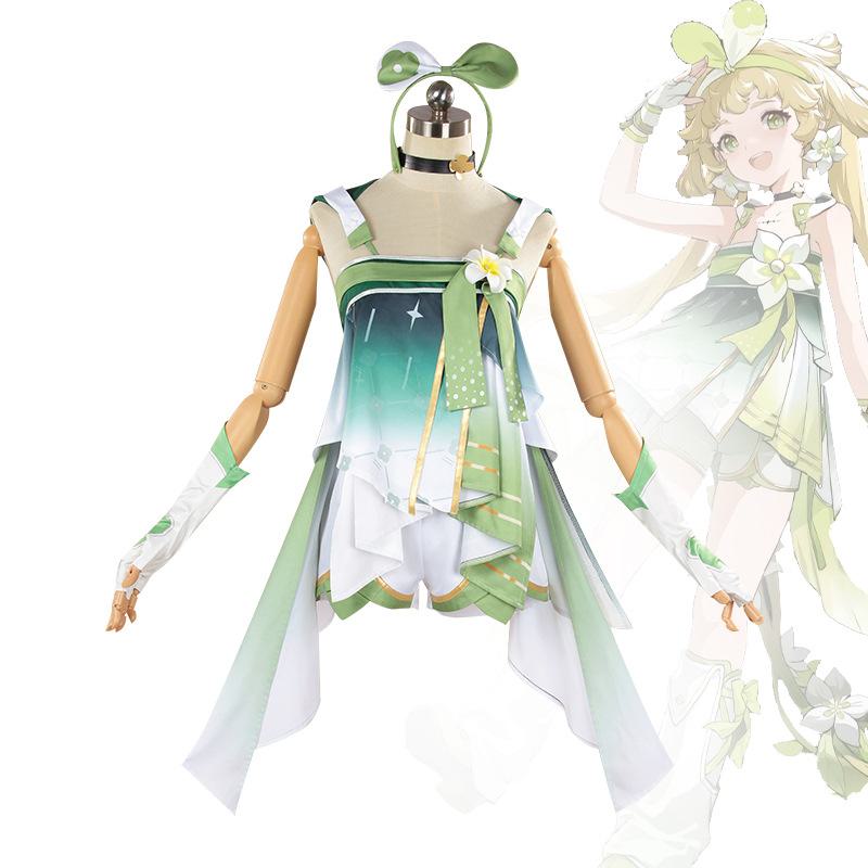 鳴潮cos服維里奈自然聴律コスプレゲームアニメ女装肌キャラクター衣装フルセット